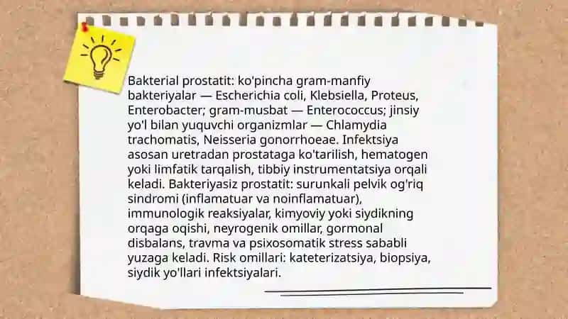 Prostatit va uretrit 4