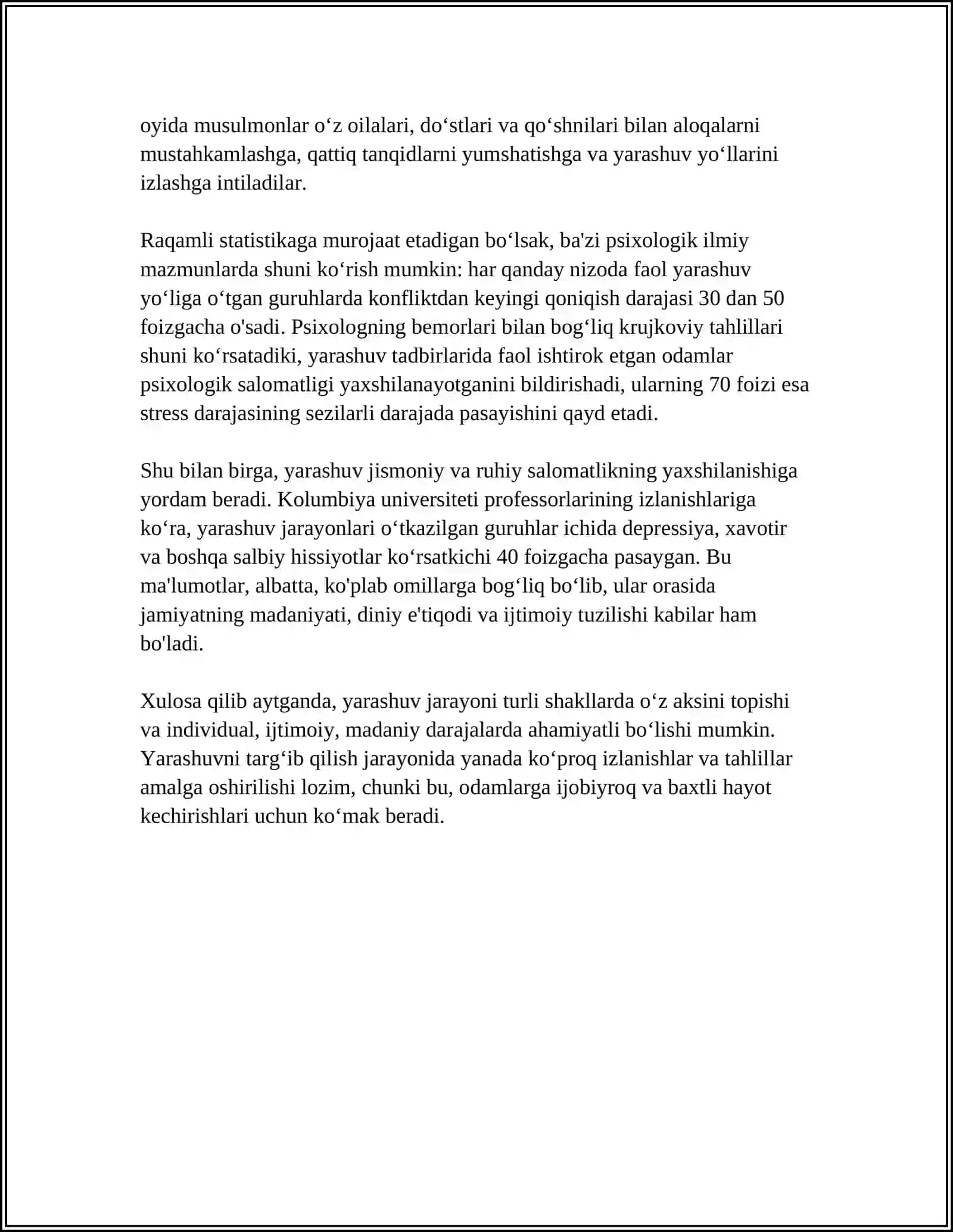 FUQAROLIK PROTSESSUAL HUQUQIDA YARASHTIRISH TARTIB-TAOMILLARI 4