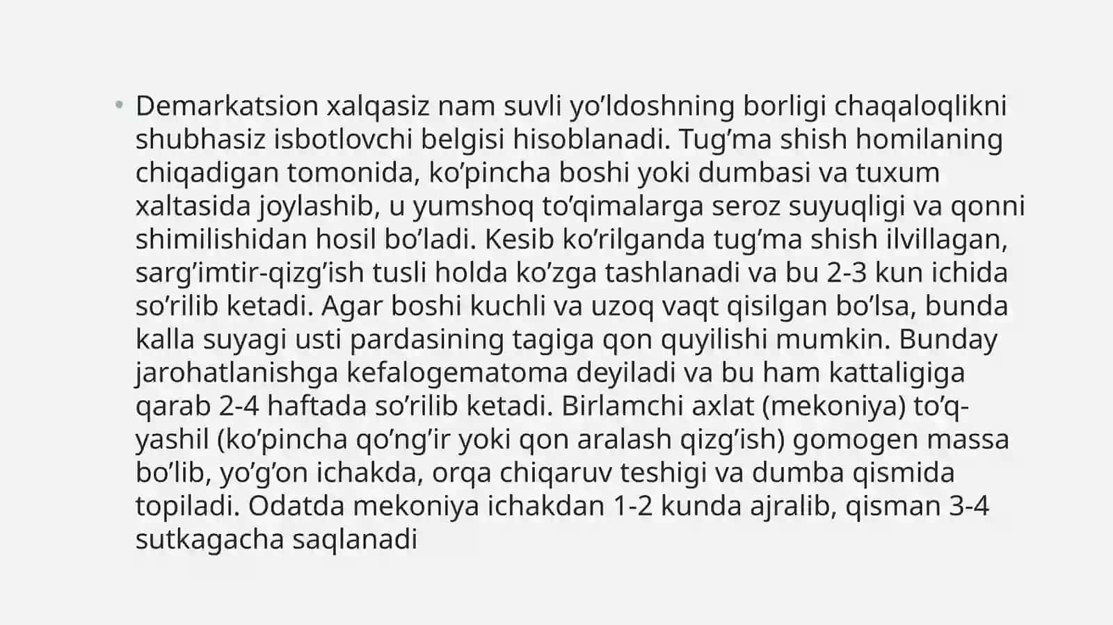 Neonatal davrdagi oʻlimning sud-tibbiy jihatlari 4