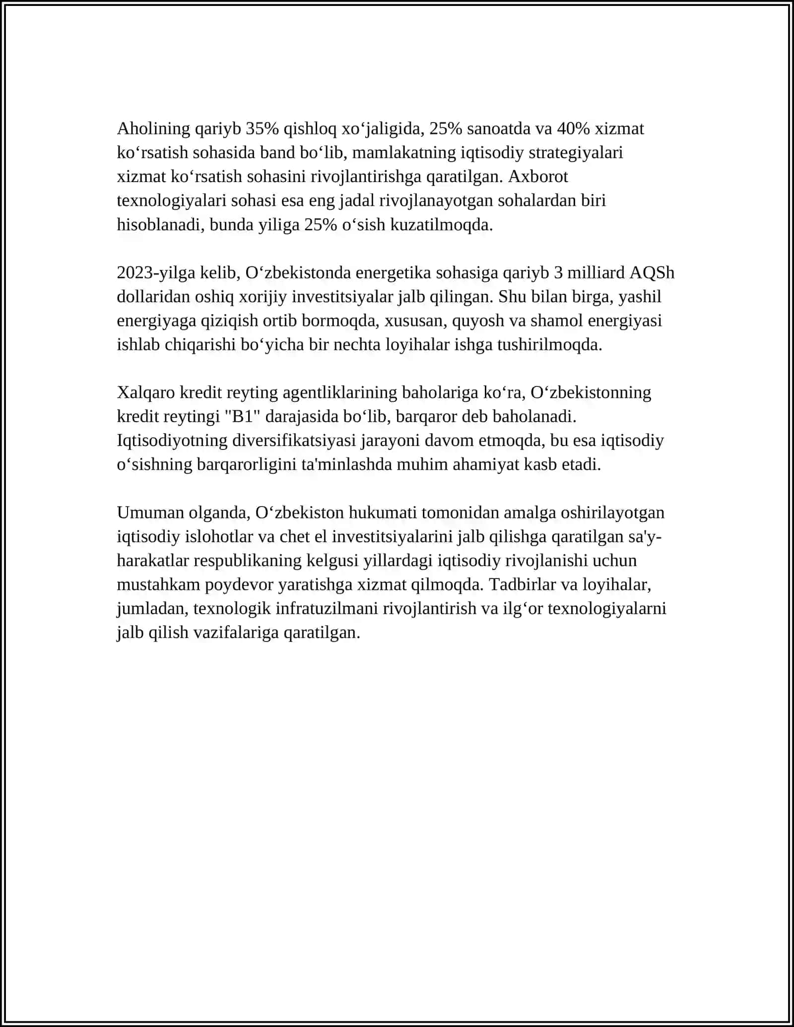 OPERATSION OMILLARNING ASOSIY TOIFALARI 4