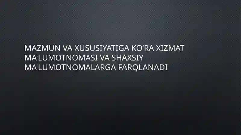 Ma'lumotnoma 4