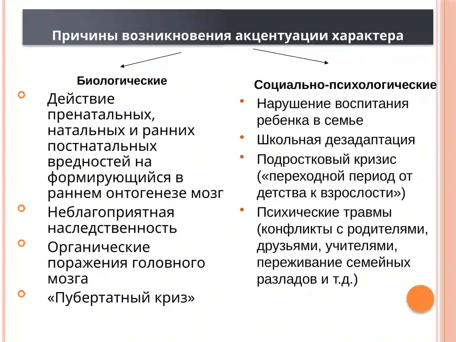 Проблемы личностного развития: акцентуации характера 4