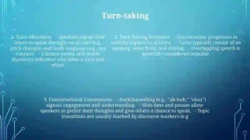 Conversational Rules In The English Language 4