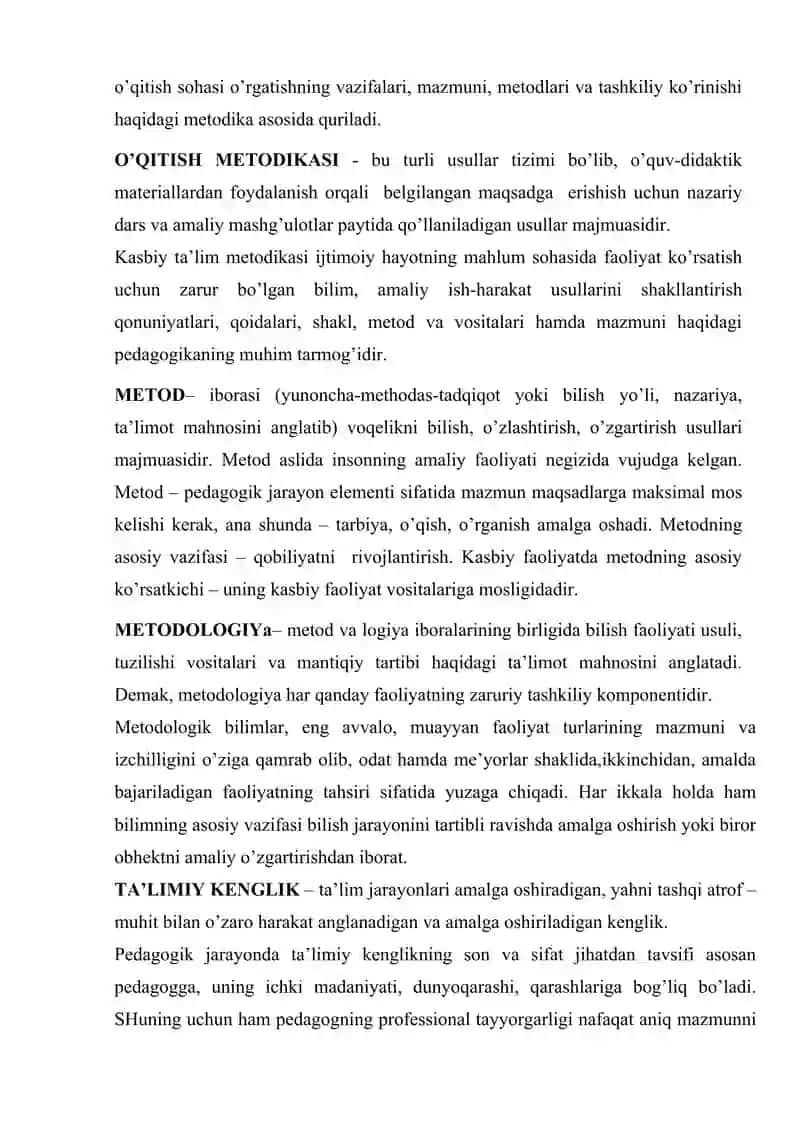 Ta'limga bo'lgan extiyojlar 4