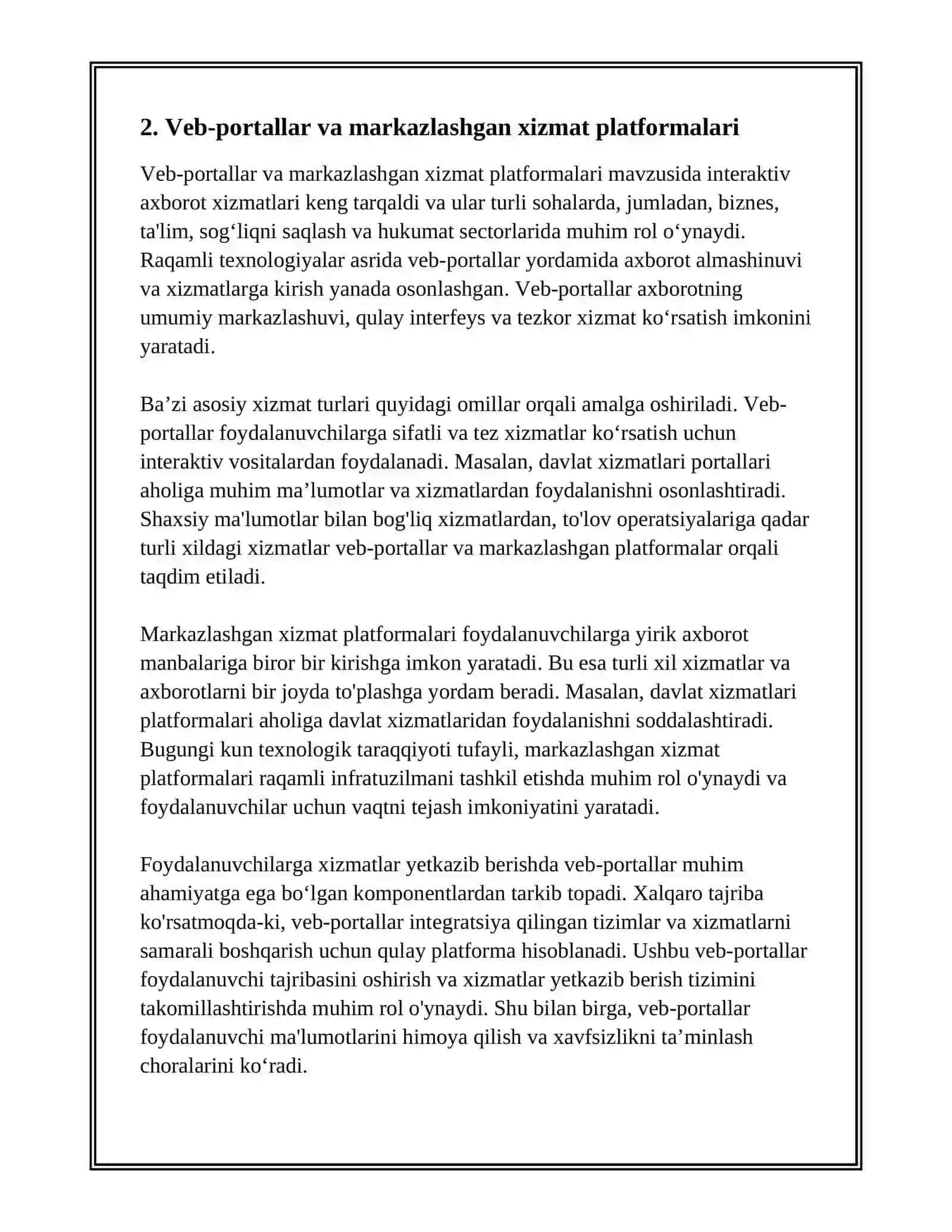 Interaktiv axborot xizmatlari 4