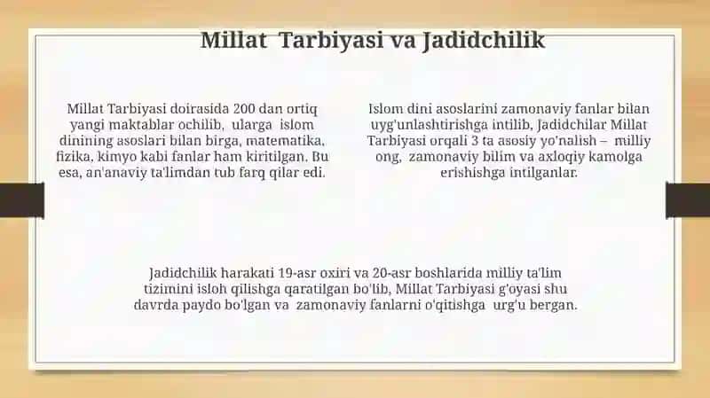 Jadid pedagogikasi: zamonaviy qo‘llanilishi 4