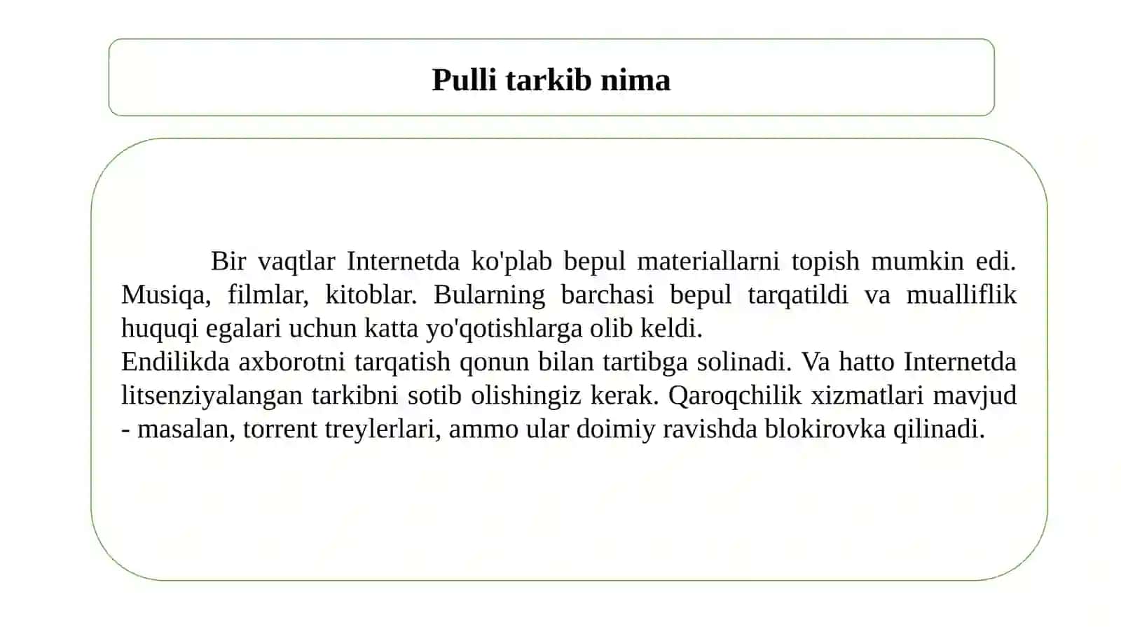 Raqamli kontentni yaratish 4