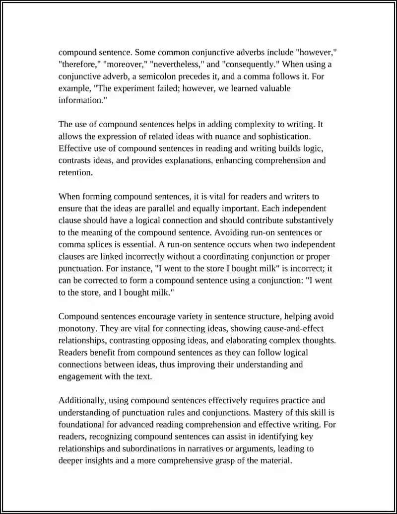REFERAT Theme: SENTENCE COMPILATION (READING) 4