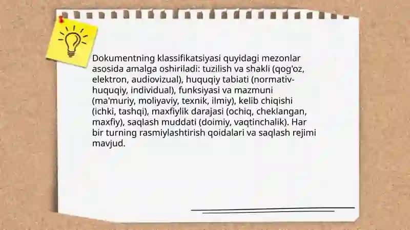 Dokument va uning vazifalar nazariyasi 4