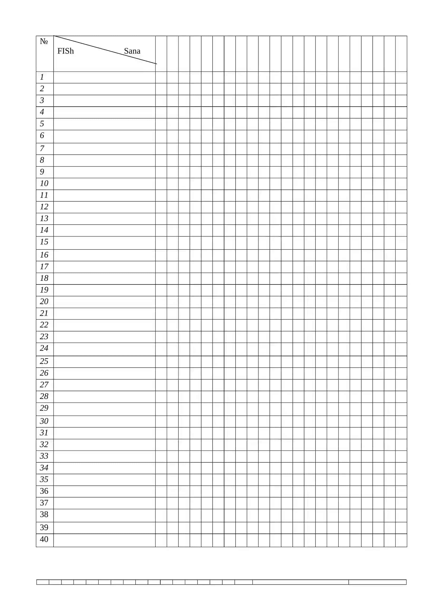 Qiziqarli matematika ish rejasi 4