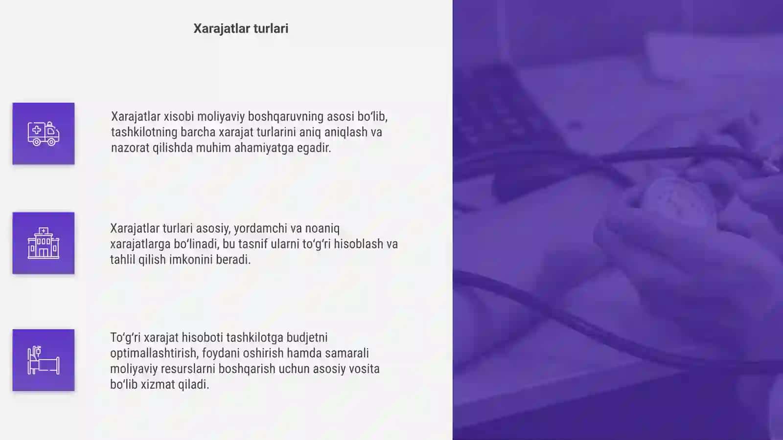 Xarajatlar xisobi 4