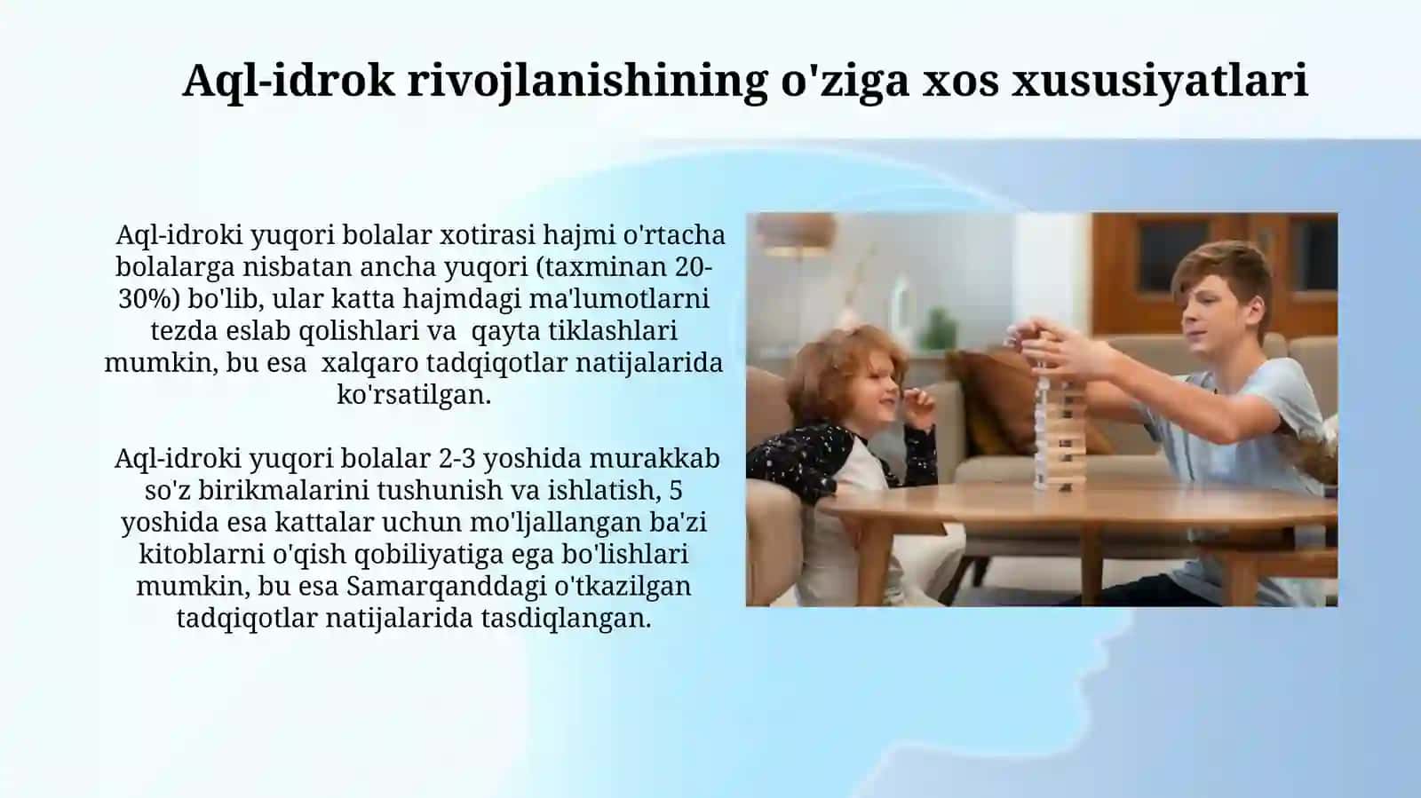 Iqtidorli bolalarning ruhiy taraqqiyoti vayoshbosqichlari 4