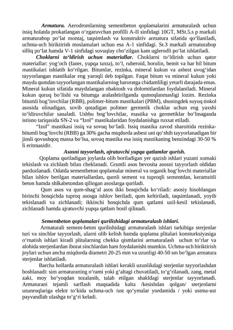 Sement-beton qoplamalarini qurish 4