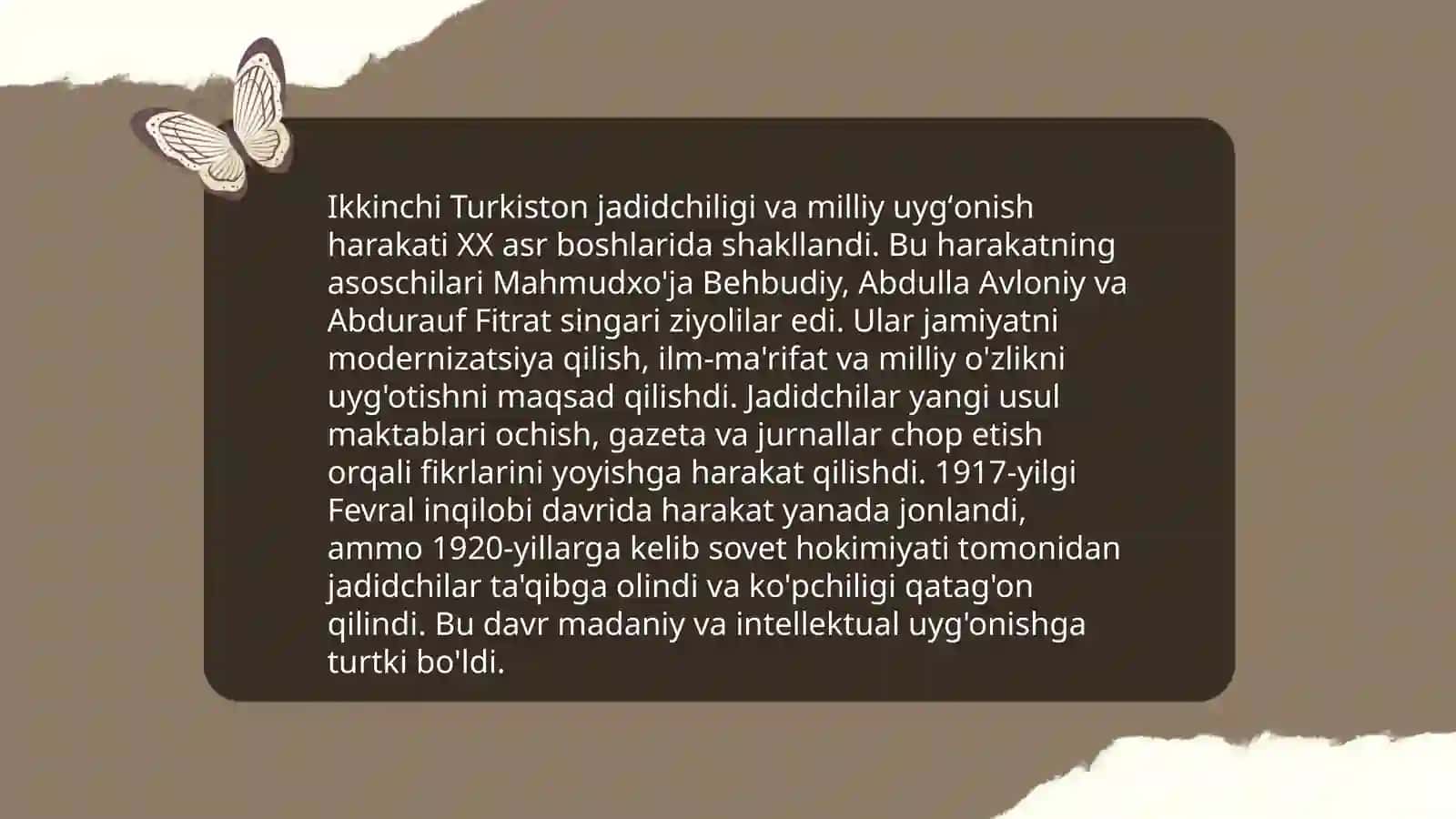 Ōzbekistonda mustaqillik ğoyalarining tarixiy asoslari 4