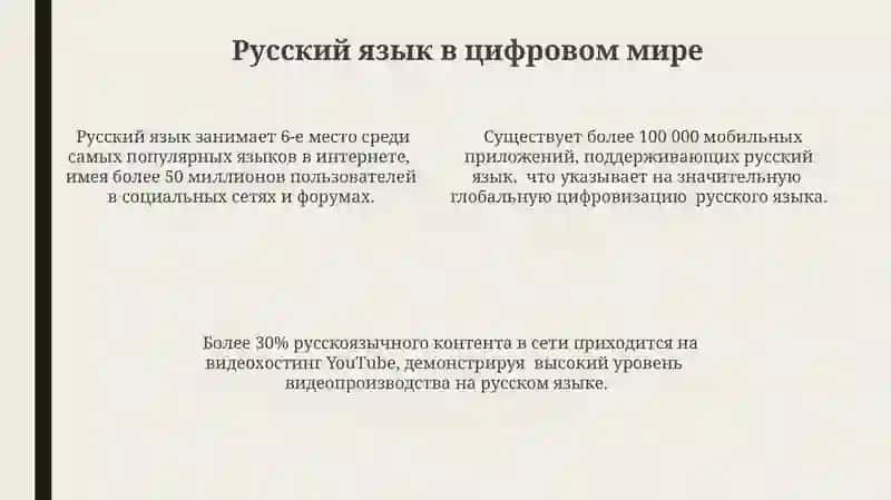Русский язык в мире 4