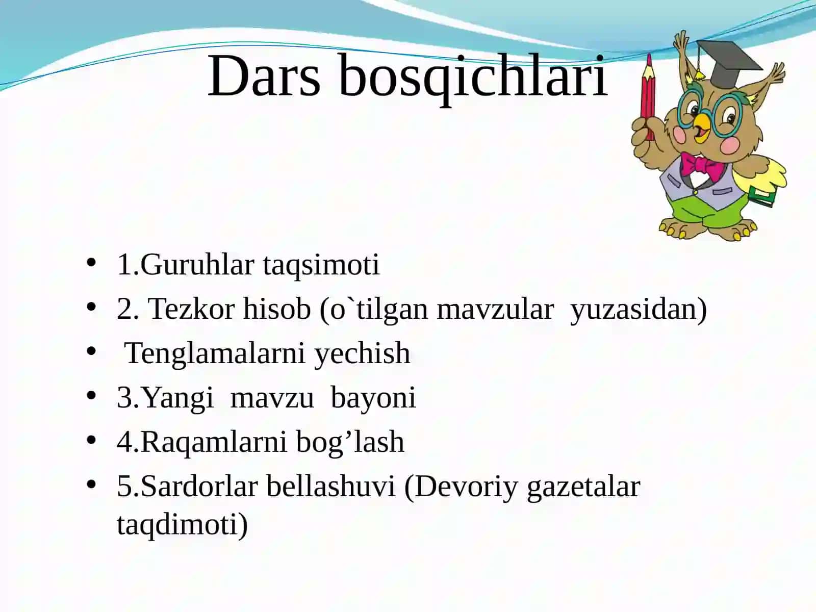 Konus ochiq dars ishlanmasi 4