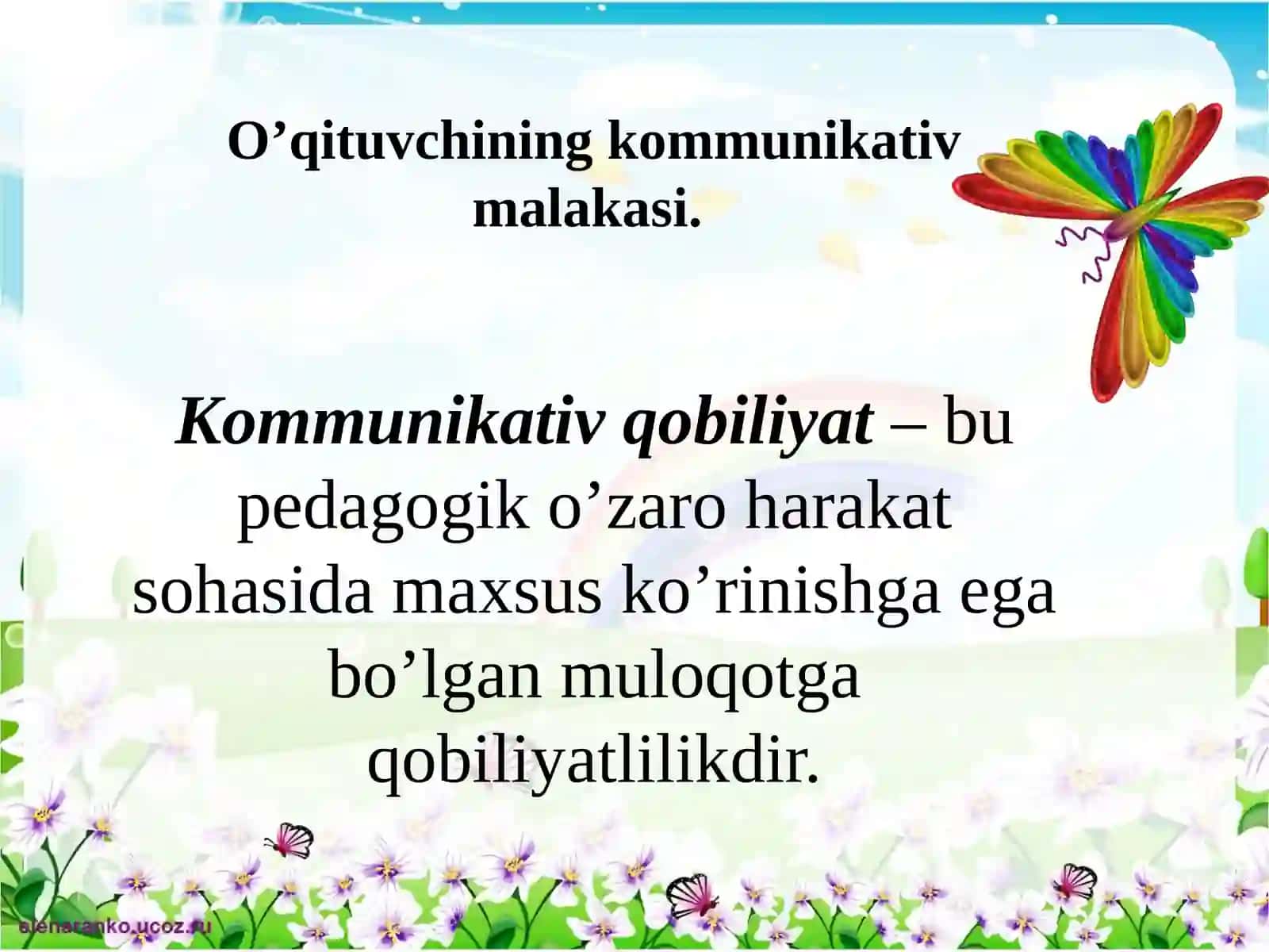 Kommunikativ malakalar va ta’sir etish 4