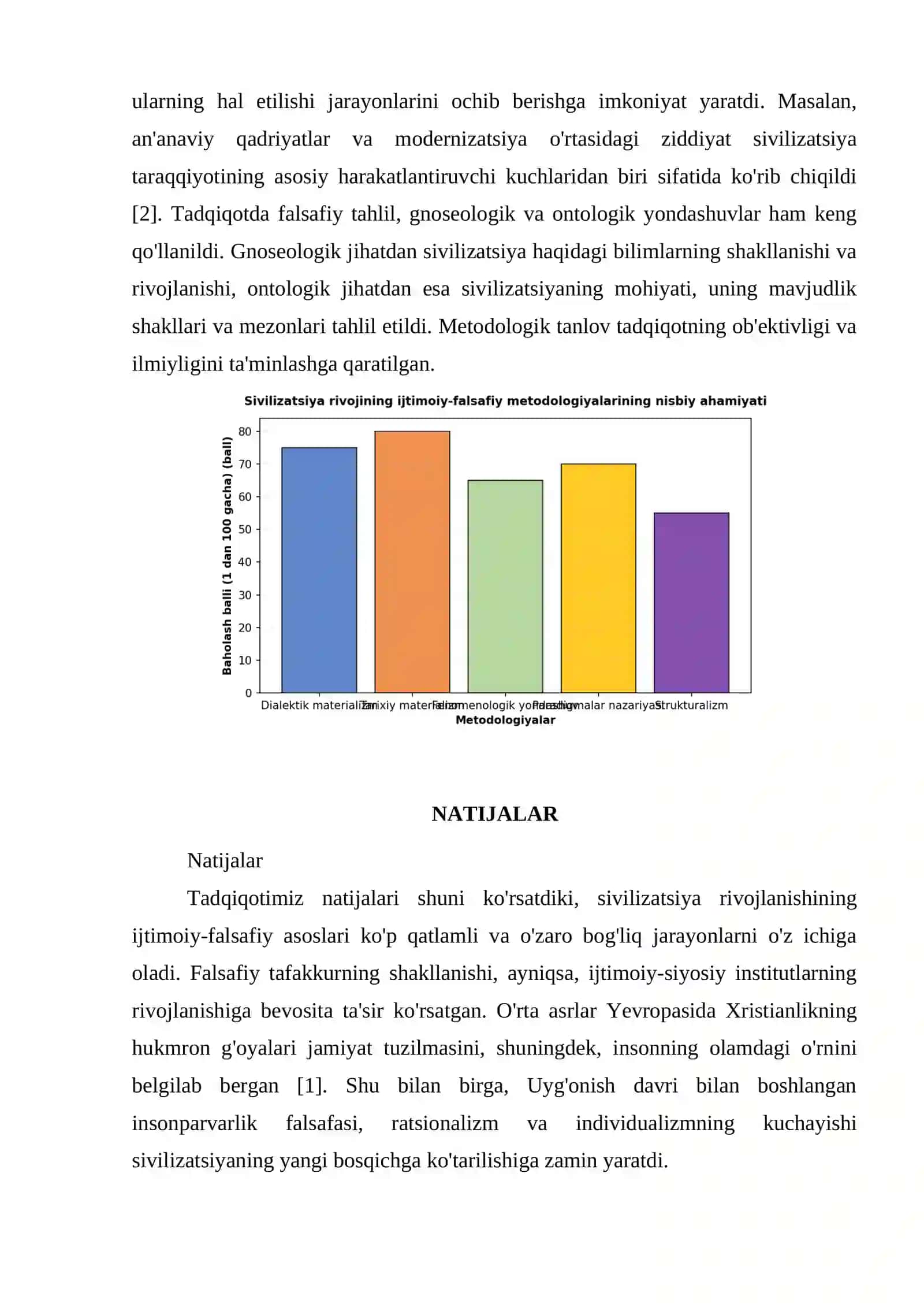 SIVILIZATSIYA RIVOJINING IJTIMOIY-FALSAFIY ASOSLARI 4