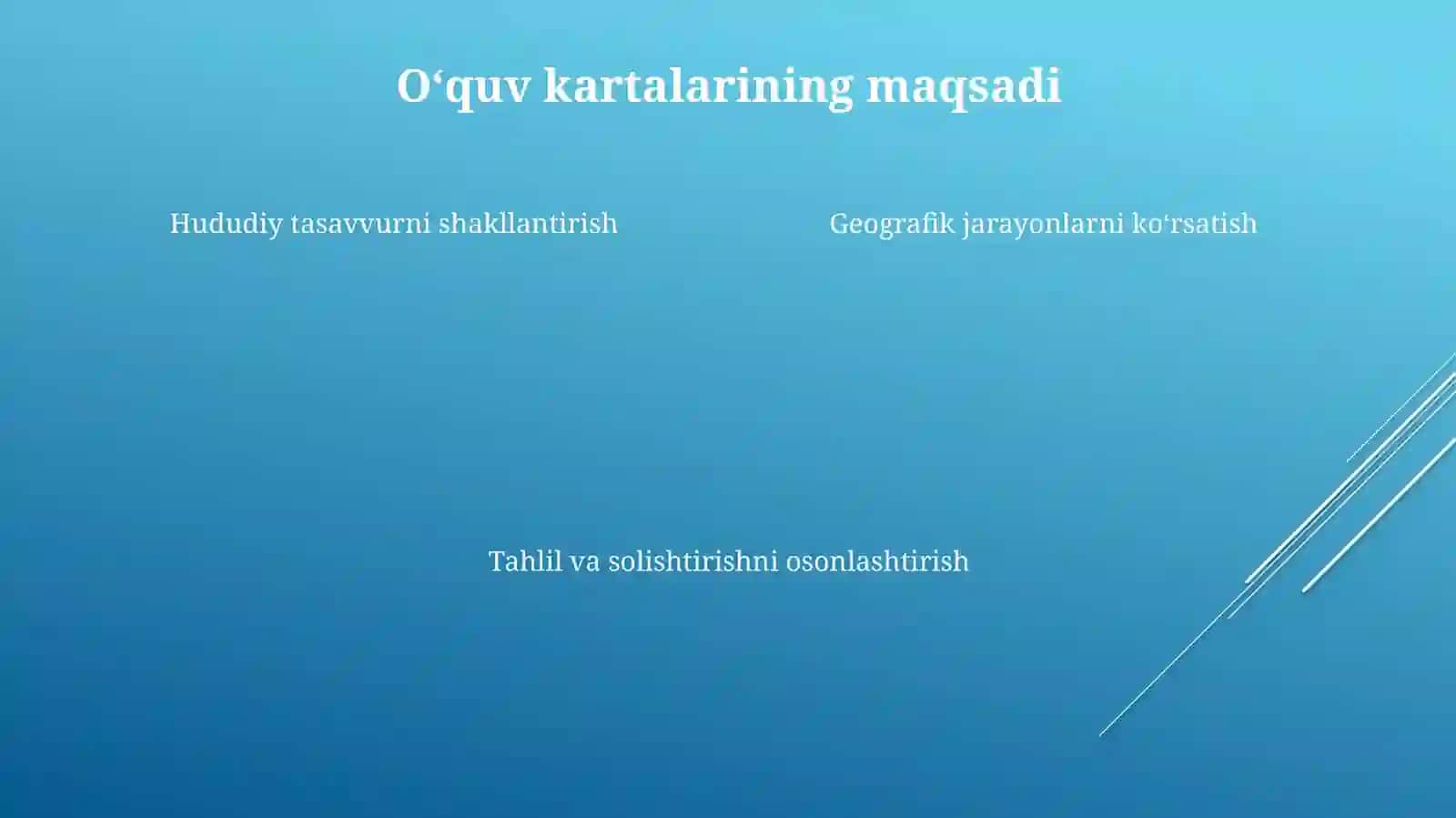 Oʻquv kartalari va ularning turlari 4
