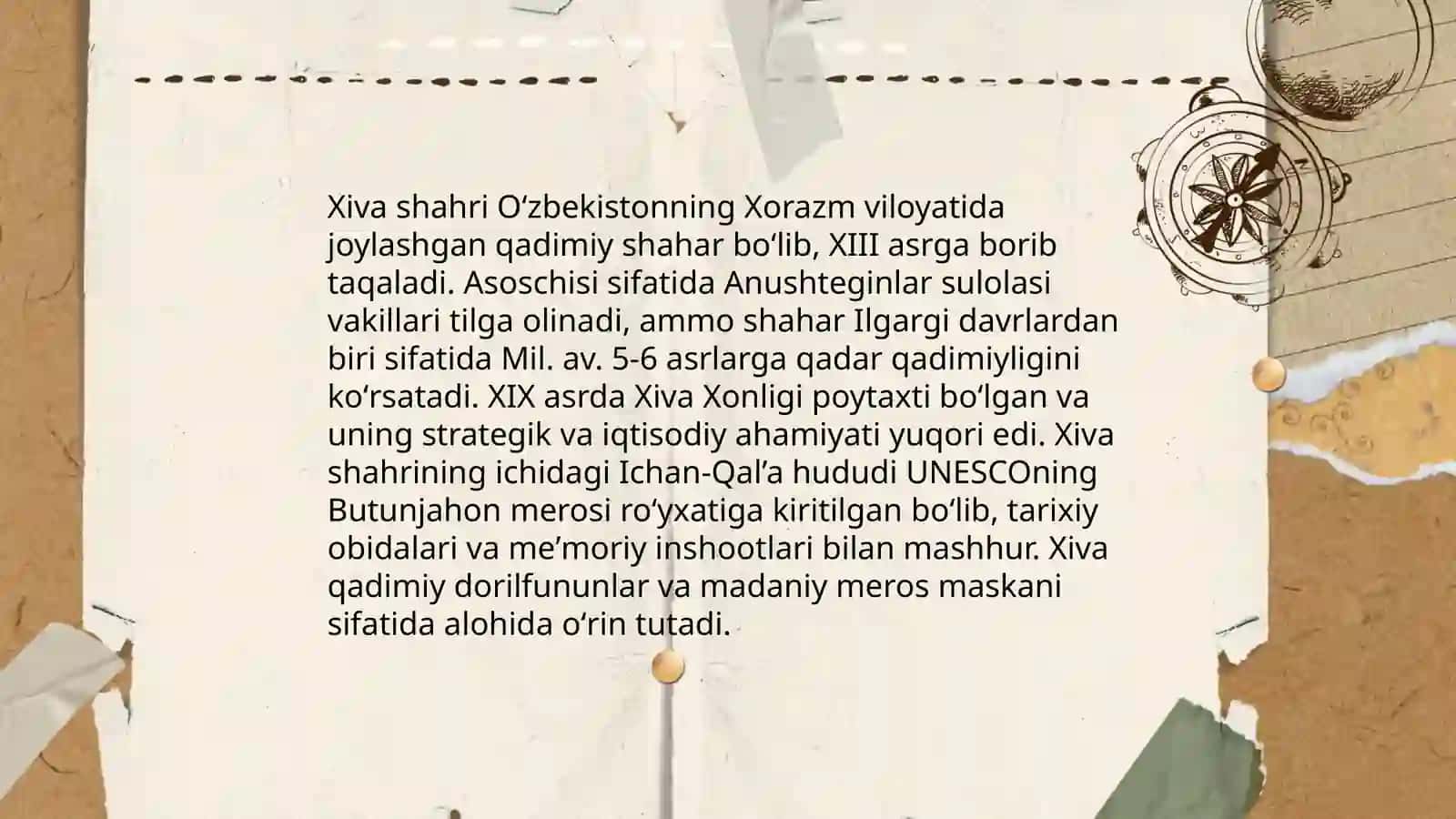 Xiva xonligining ma'muriy -xududiy bòlinishi 4