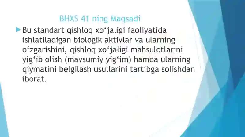 Moliyaviy hisobot fanidan “Biologik aktivlar” mavzusida tayyorlagan taqdimot ishi 4
