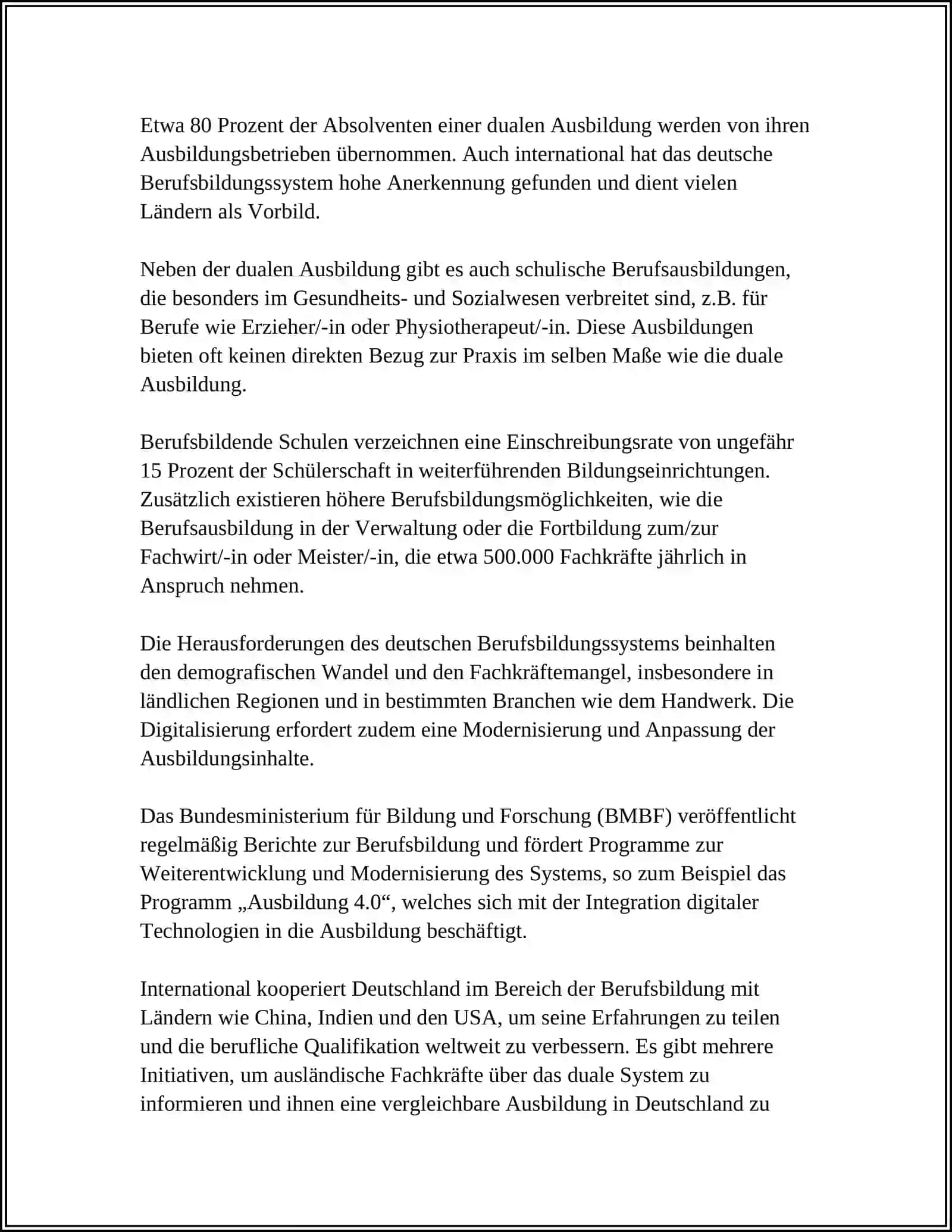 BERUF UND ARBEIT 4