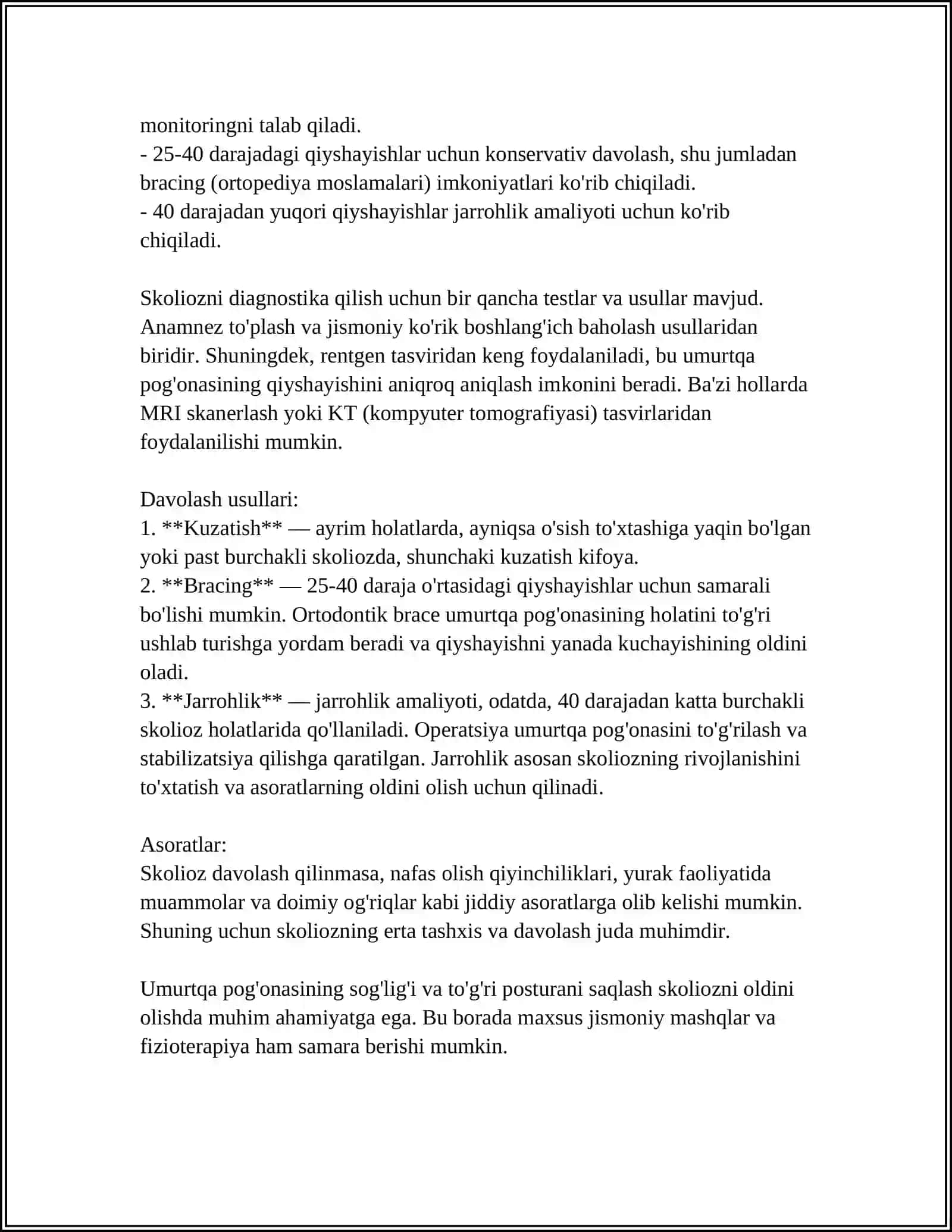 TAYANCH HARAKAT APPARATI PATOLOGIYASI TURLARI 4