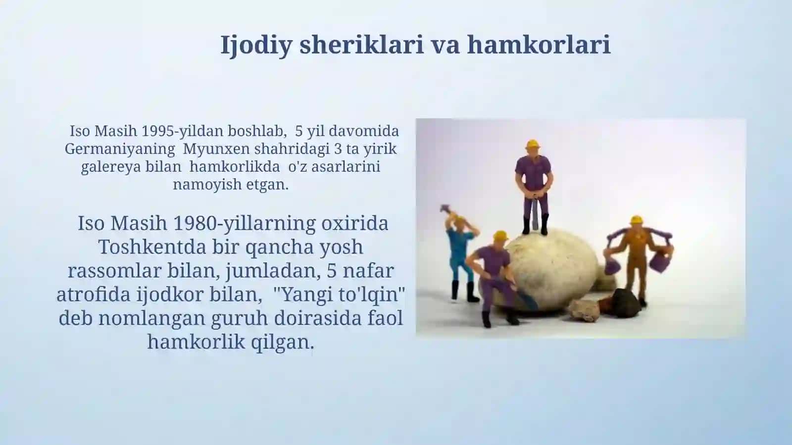 Iso Masih hayoti va faoliyati 4
