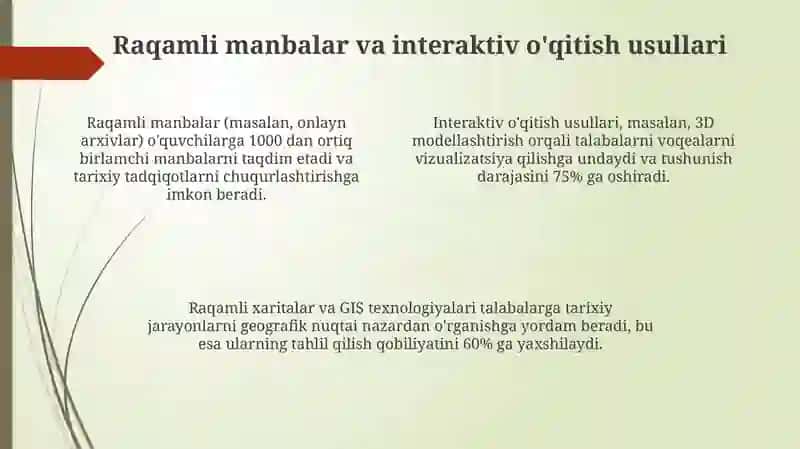 Axborot texnologiyalari tarix ta'limida 4