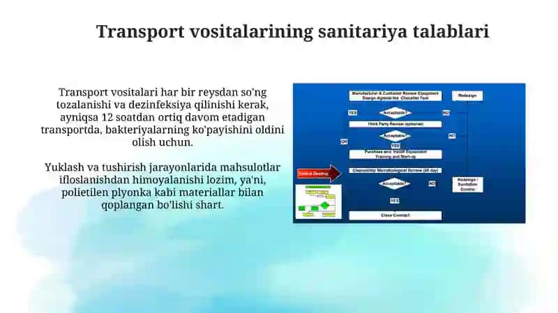 Oziq-ovqat mahsulotlarini transport vositalari 4