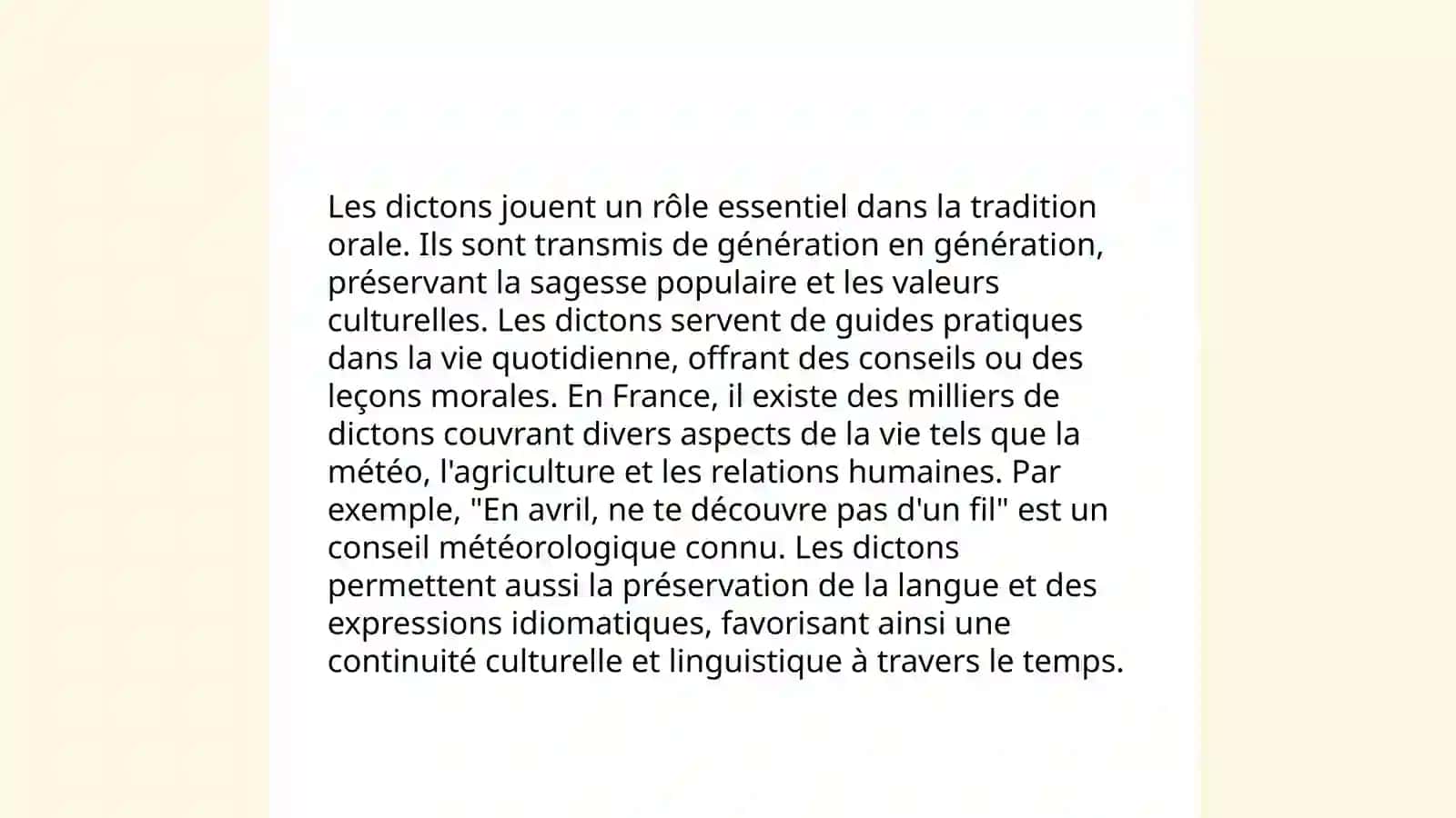 Les fonctions stylistiques des proverbes et des dictons 4