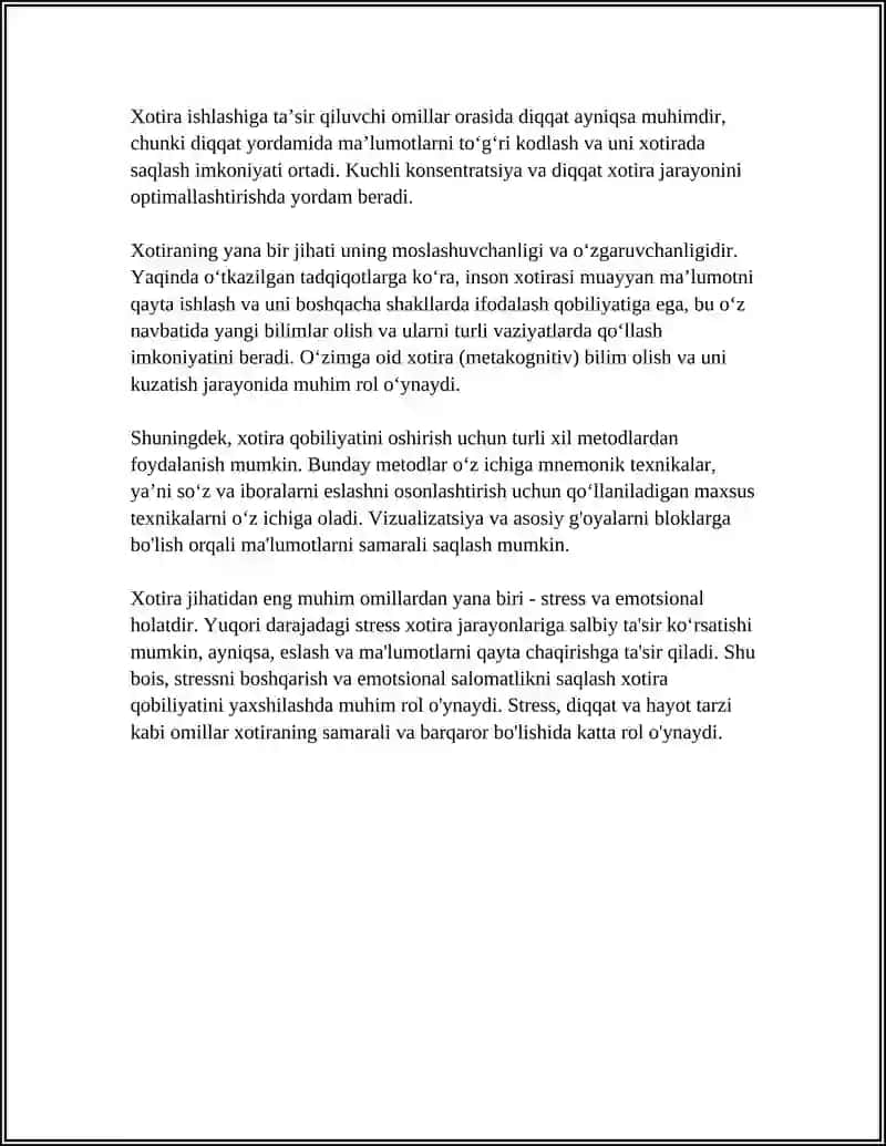 Xotiralar 4