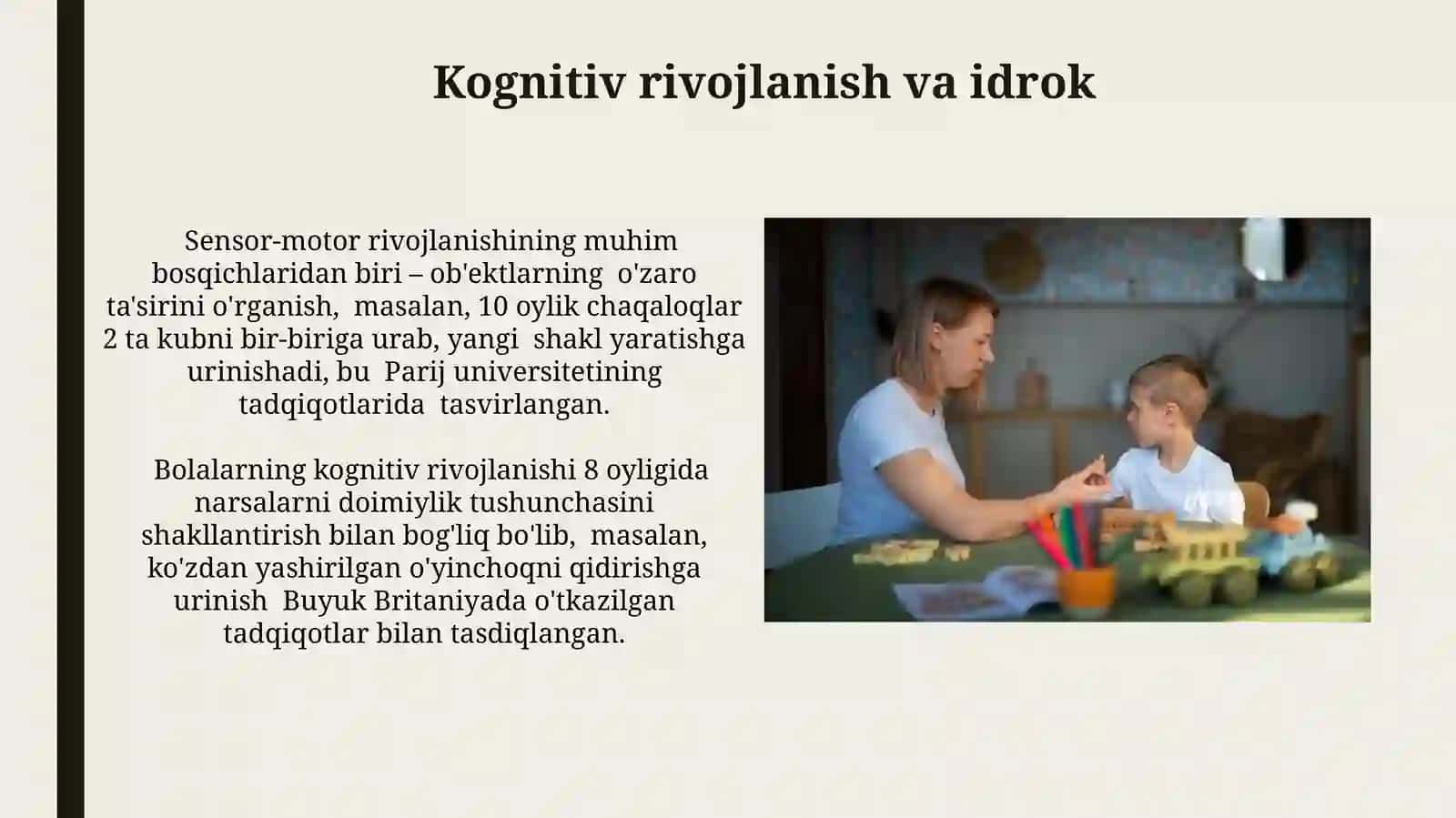 YOSHGACHA BO'LGAN BOLALAR PISIXIKRIVOJLANISH 4