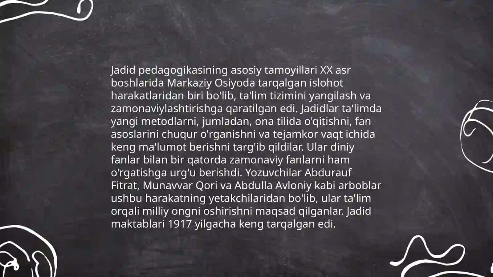 Jadid pedogogikasi va uning tarixiy ahamiyati 4