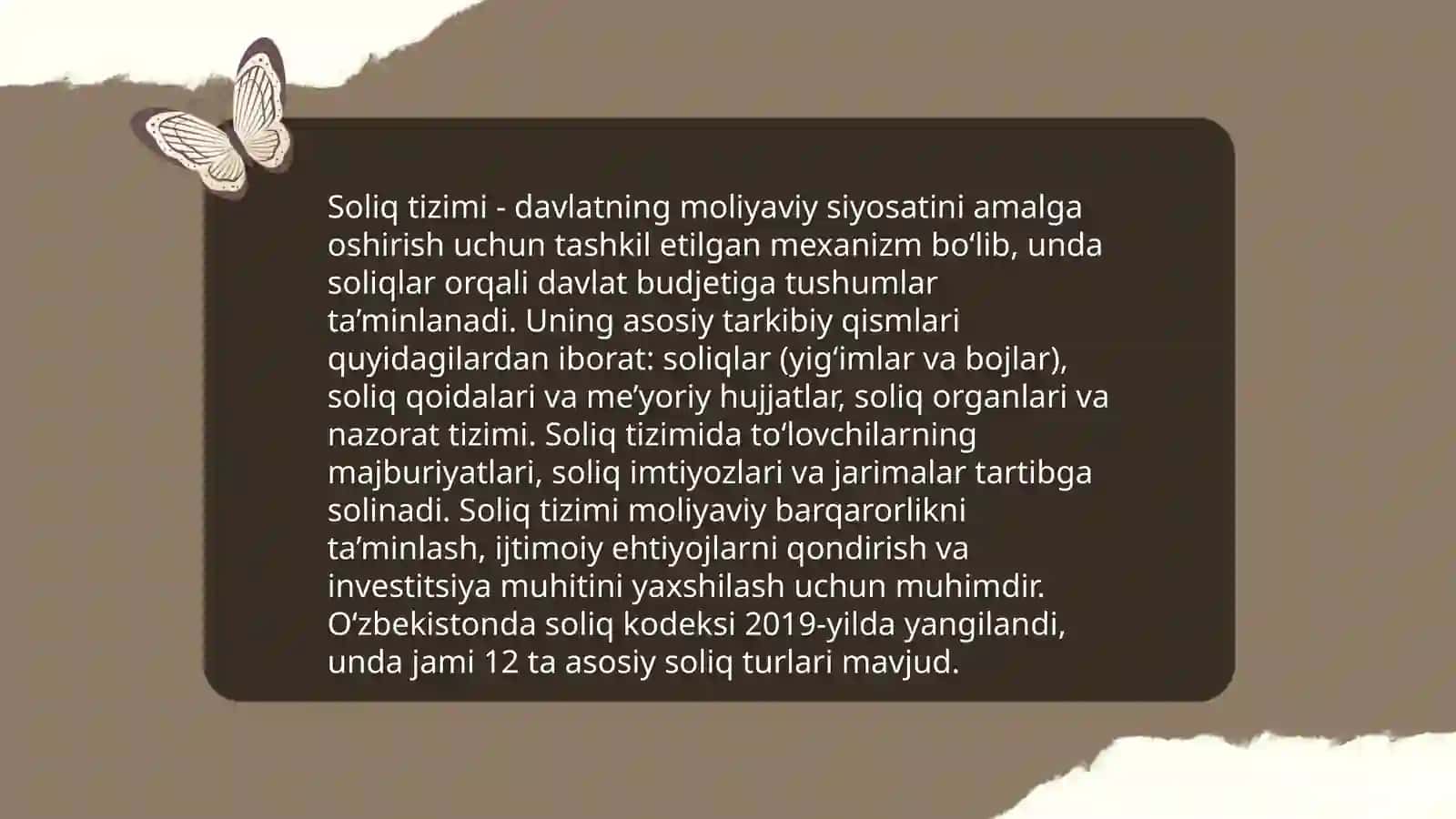 Soliq siyosati va uning asosiy yonalishlari 4
