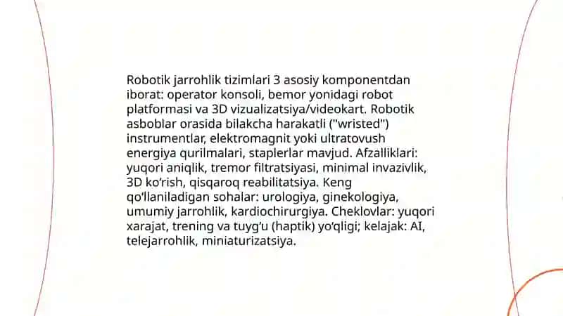 Zamonaviy xirurgik asaboblar 4