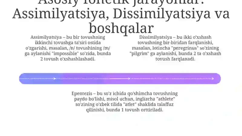 Nutq tovushlarining fonetik o'zgarishlari va ularning tasnifi 4