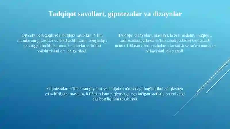 Qiyosiypedagogikafaniningtadqiqotmetodlari 4