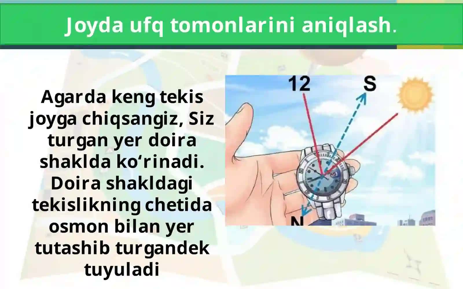 Yo‘nalish azimuti va masofa nio‘lchash 4