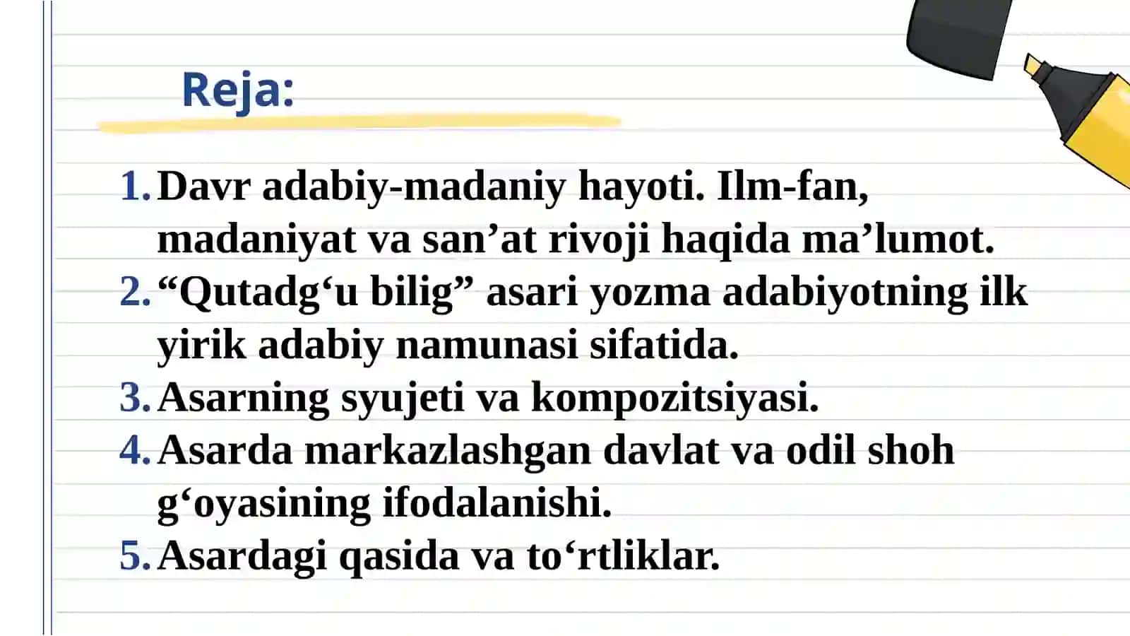 X-XII asrlar adabiyoti 4