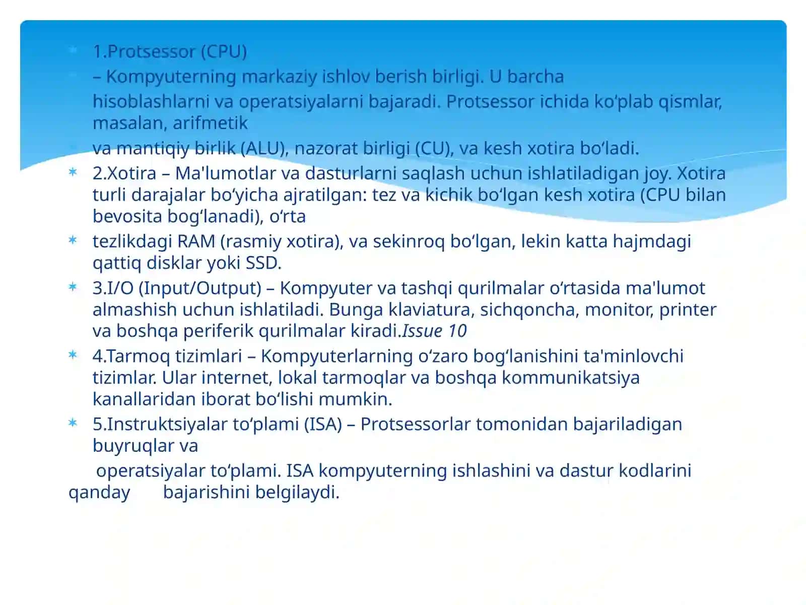 Kompyuter arxitekturalarining taraqqiyoti va samaradorlik muammosi 4