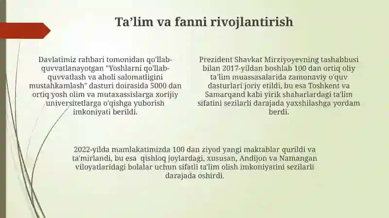 Tibbiyot sohasida islohatlar 4