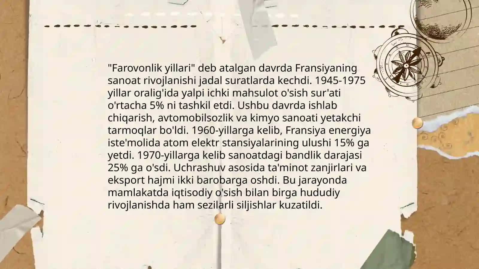 Fransiya iqtisdiy farovonlik yillarida 4