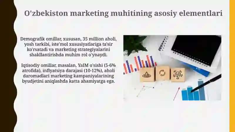 O'zbekiston iqtisodiy sharoitida marketing muhiti va istiqbollari 4