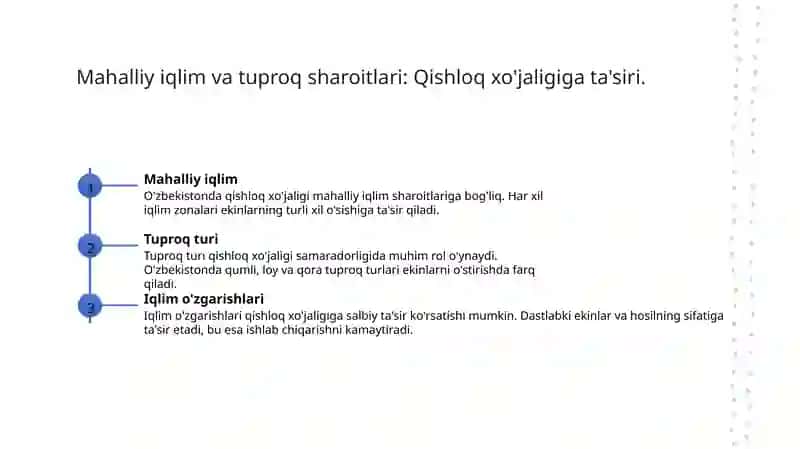 Qishloq xo'jaligining o'ziga xos xususiyatlari 4