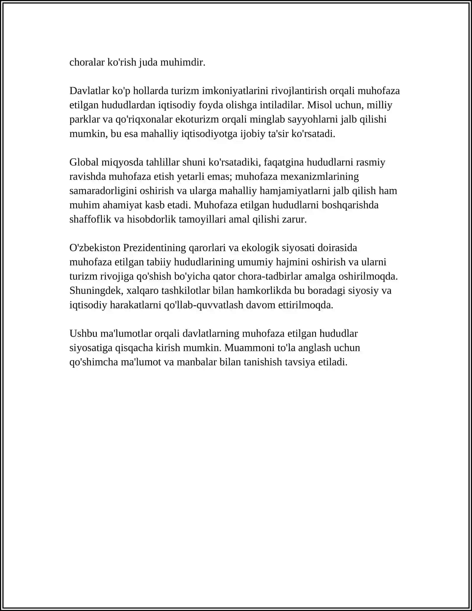 MUHOFAZA ETILGAN HUDUDLARNING QONUN BILAN XIMOYALANISHI 4