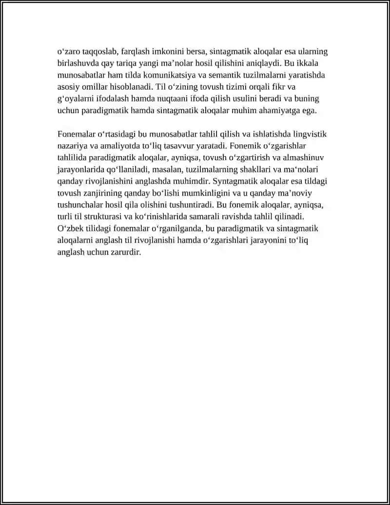 TIL BIRLIKLARI OʻRTASIDAGI MUNOSABATLAR 4
