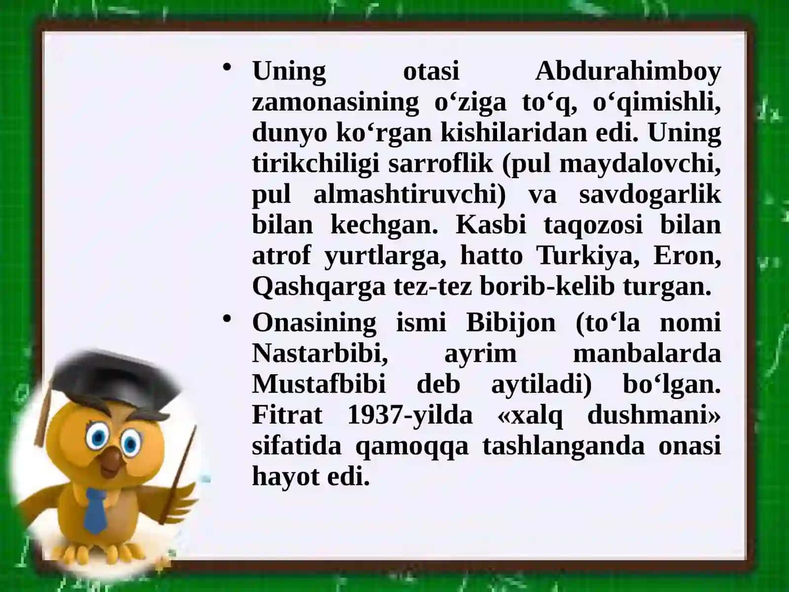 ABDURAUF FITRAT 4