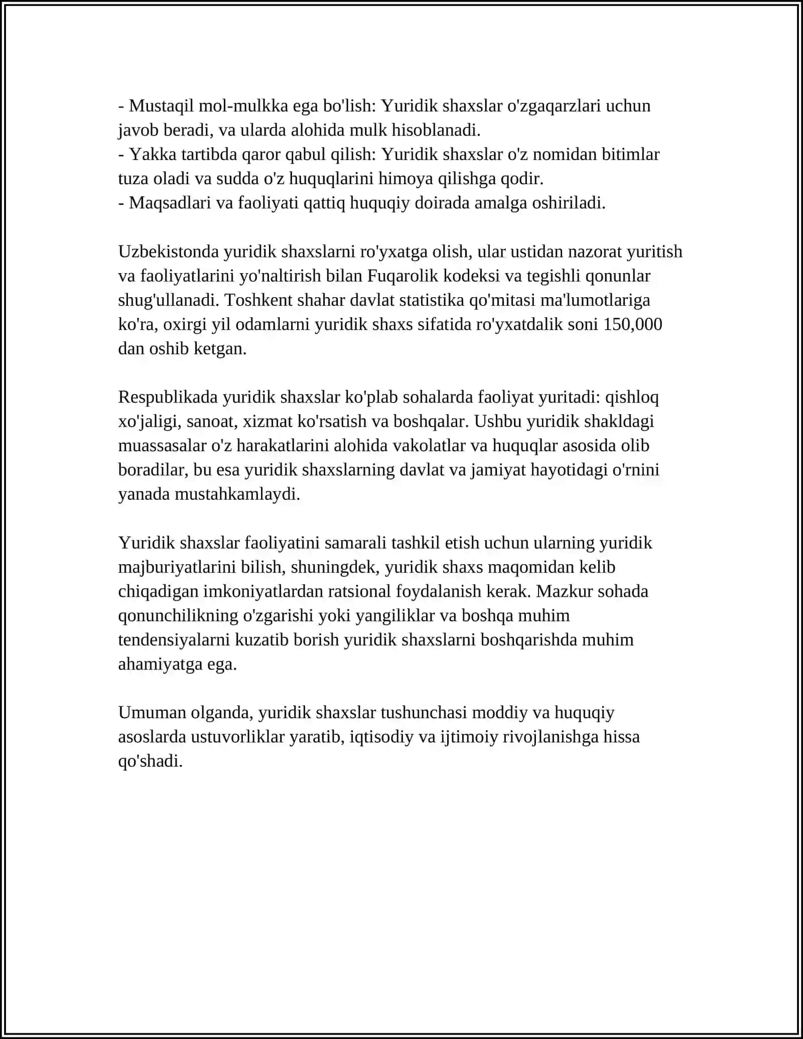 YURIDIK SHAXSLARNING MOL-MULKIGA SOLINADIGAN SOLIQ 4