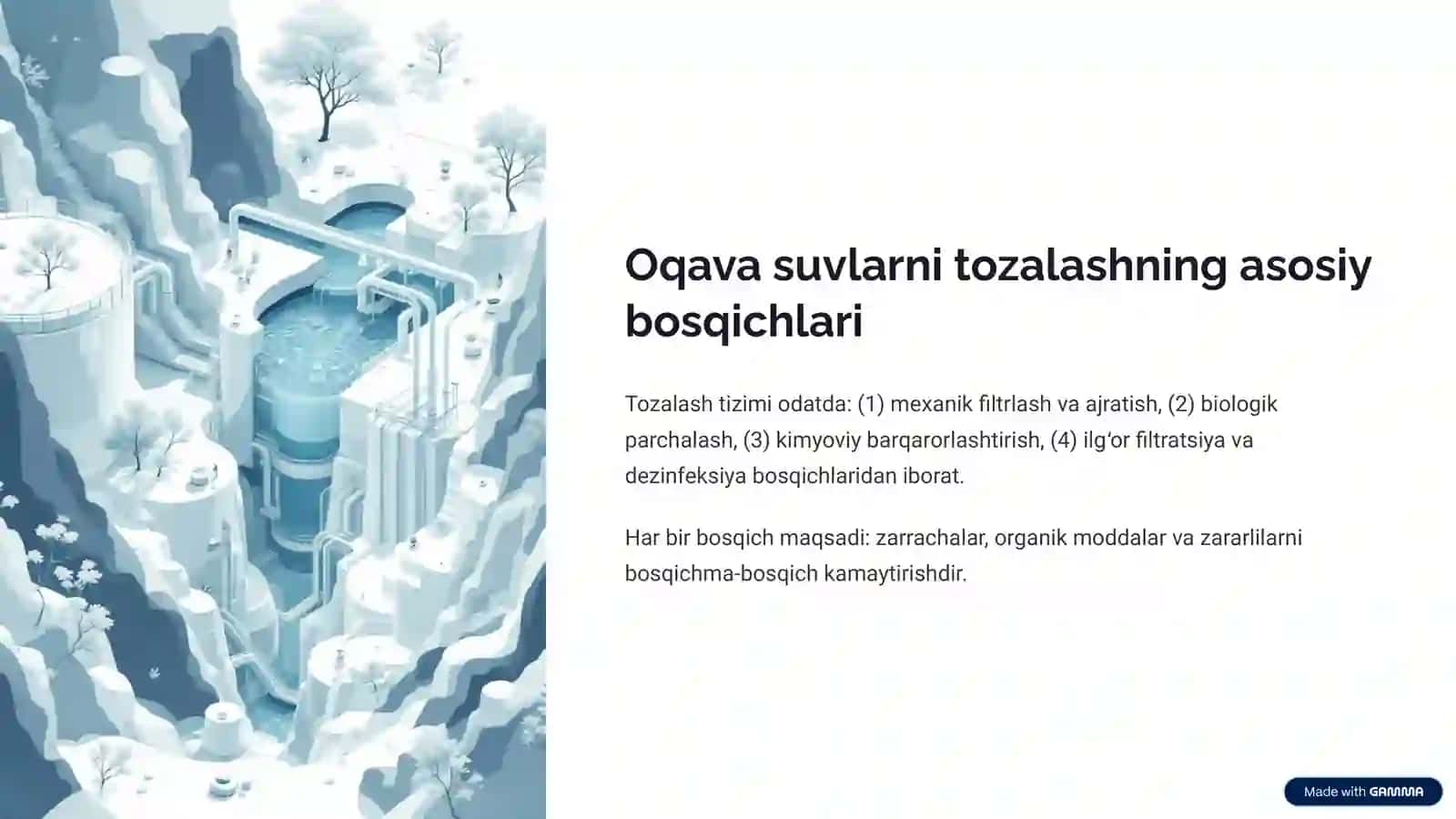 Oqava suvlarni tozalash: Kelajak uchun muhim qadam 4